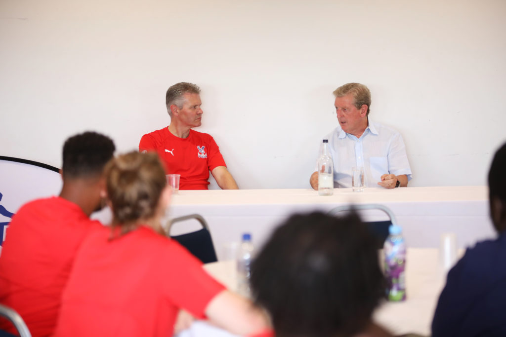 Roy Hodgson and Mike Summers